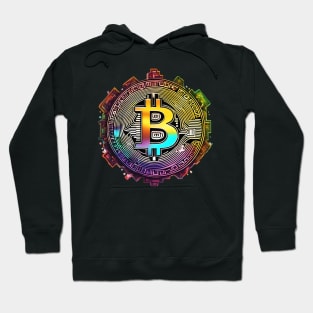 Bitcoin colorful Hoodie